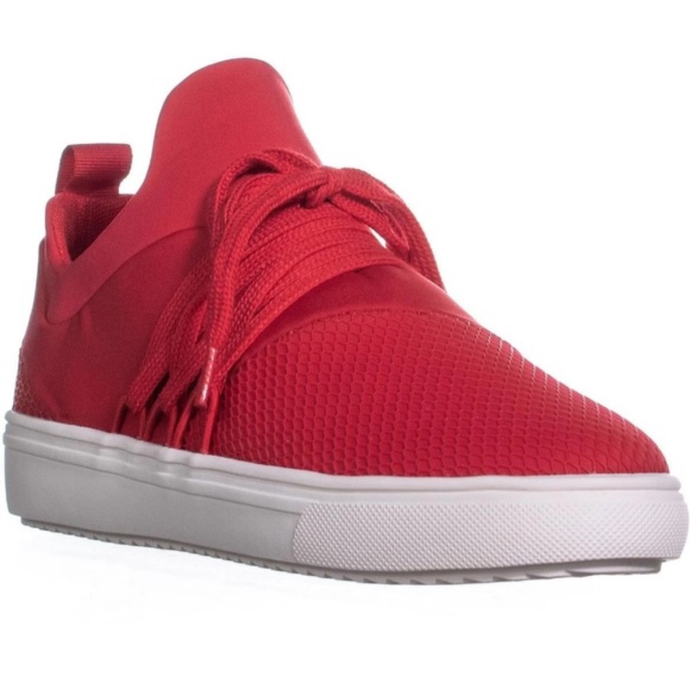 Steve Madden Lancer Red Sneakers 8.5. Worn twice!
